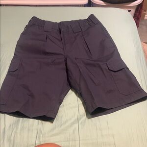 Men's Black Cargo Shorts